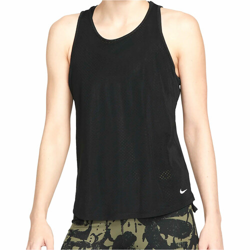NIKE W NK ONE DF BREATHE STD TANK negro