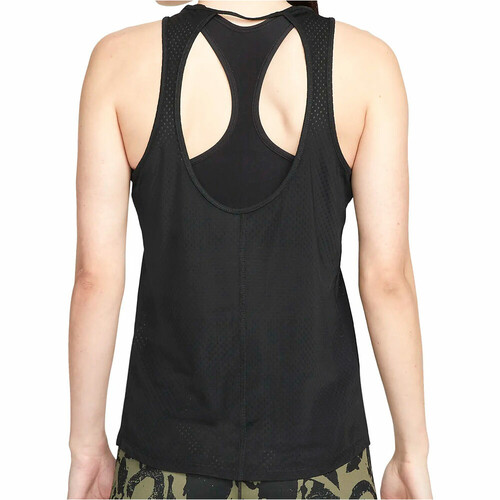 NIKE W NK ONE DF BREATHE STD TANK negro