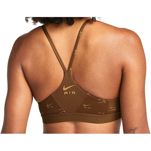 NIKE W NSW AIR DF INDY LIGHT BRA marron