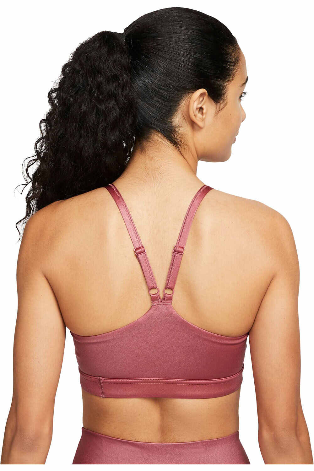 Nike sujetadores deportivos Nike W NK DF INDY SHINE HN BRA vista trasera Nike sujetadores deportivos Nike W NK DF INDY SHINE HN BRA vista trasera