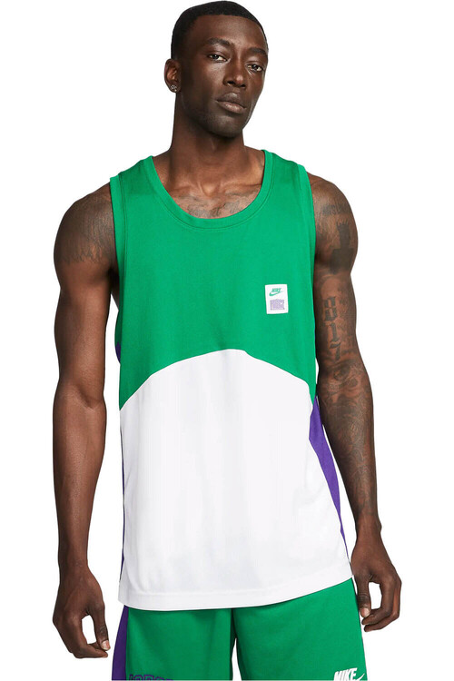 NIKE M NK DF STARTING5 JSY verde