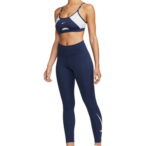 NIKE W NK ONE DF MR GRX 7/8 TGHT azul