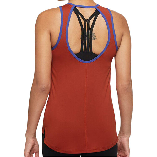 NIKE W NK DF IC ONE TANK CE rojo