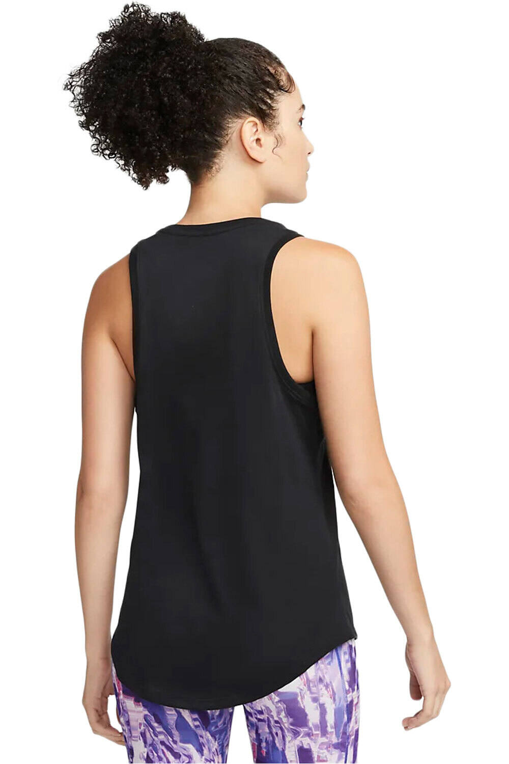 Nike camiseta tirantes fitness mujer Nike W NK DF TANK NIKE PRO AOP vista trasera Nike camiseta tirantes fitness mujer Nike W NK DF TANK NIKE PRO AOP vista trasera