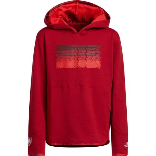 ADIDAS Y D.O.N. HOODIE rojo