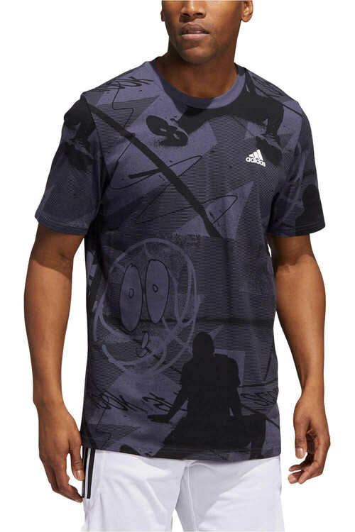 ADIDAS IGNITE AOP TEE azul