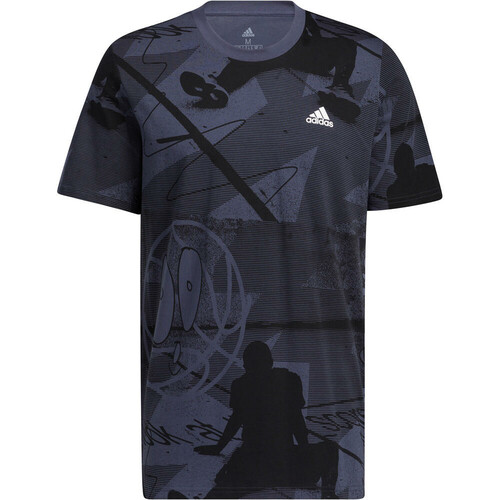 ADIDAS IGNITE AOP TEE azul