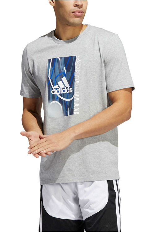 ADIDAS BOS COURTS TEE gris
