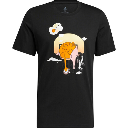 ADIDAS SLEPT ON TEE negro