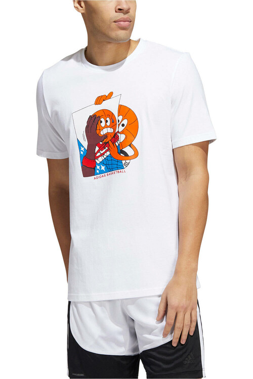 ADIDAS POSTERIZE TEE blanco