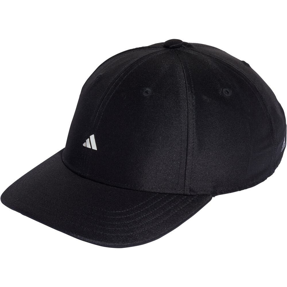 adidas visera lona SATIN BASEB CAP vista frontal adidas visera lona SATIN BASEB CAP vista frontal