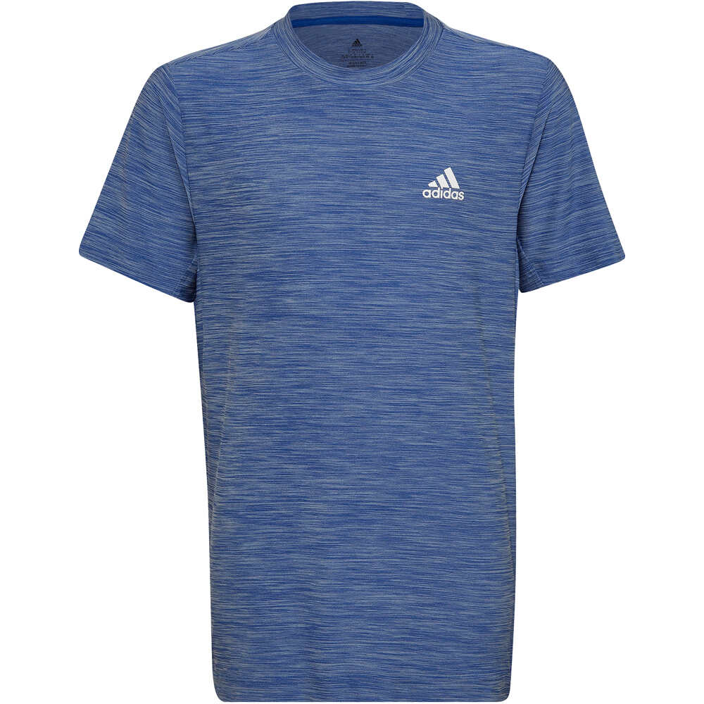 adidas camiseta manga corta niño Adidas B HEATHER TEE vista frontal adidas camiseta manga corta niño Adidas B HEATHER TEE vista frontal