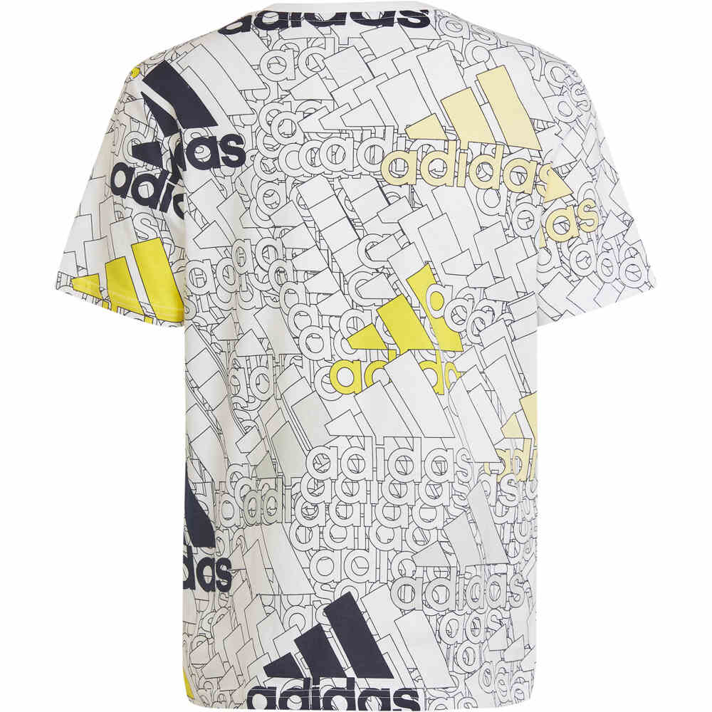 adidas camiseta manga corta niño Adidas U BL LOGO TEE vista trasera adidas camiseta manga corta niño Adidas U BL LOGO TEE vista trasera