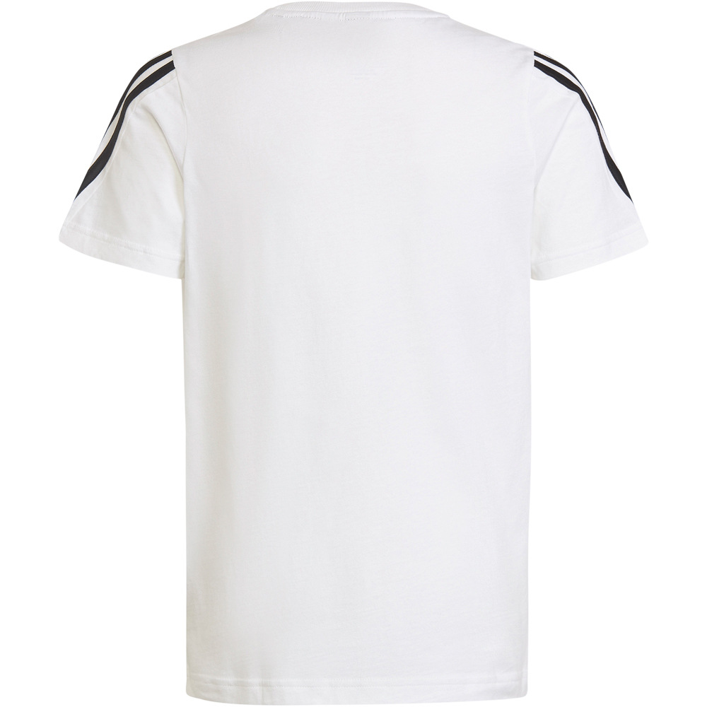 adidas camiseta manga corta niño Adidas B FI 3S TEE vista trasera adidas camiseta manga corta niño Adidas B FI 3S TEE vista trasera