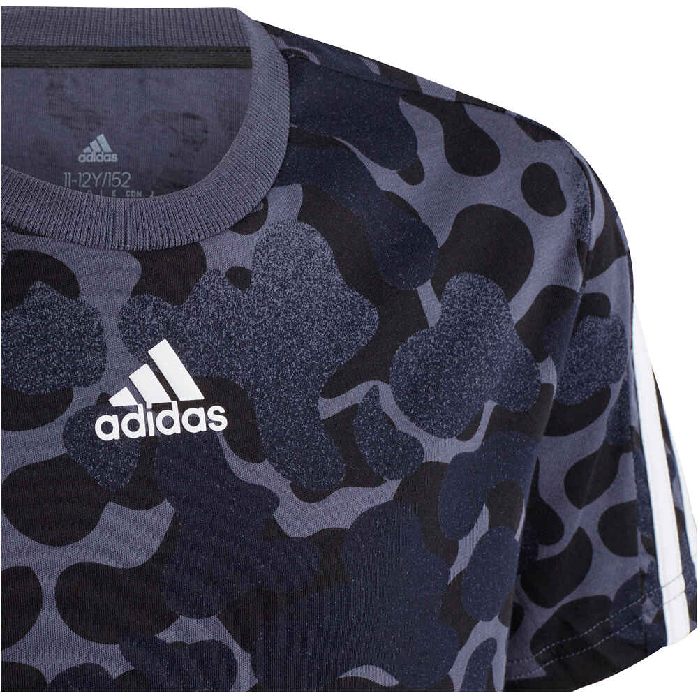 adidas camiseta manga corta niño Adidas B FI 3S TEE vista detalle adidas camiseta manga corta niño Adidas B FI 3S TEE vista detalle