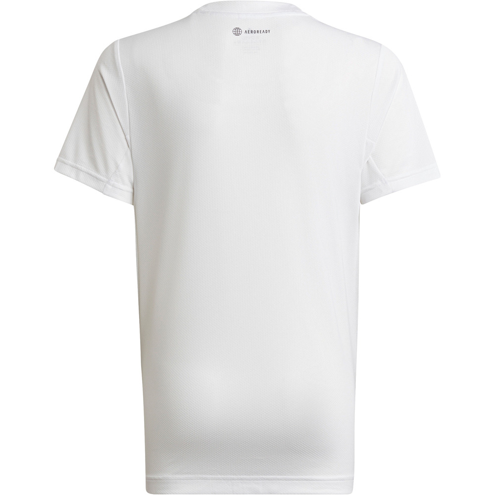 adidas camiseta manga corta niño Adidas B HIIT SLOG TEE vista trasera adidas camiseta manga corta niño Adidas B HIIT SLOG TEE vista trasera
