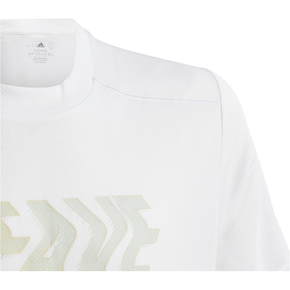 adidas camiseta manga corta niño Adidas B HIIT SLOG TEE vista detalle adidas camiseta manga corta niño Adidas B HIIT SLOG TEE vista detalle