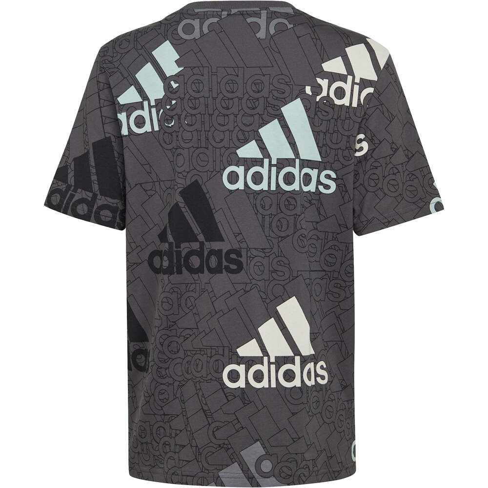 adidas camiseta manga corta niño Adidas U BL LOGO TEE vista trasera adidas camiseta manga corta niño Adidas U BL LOGO TEE vista trasera