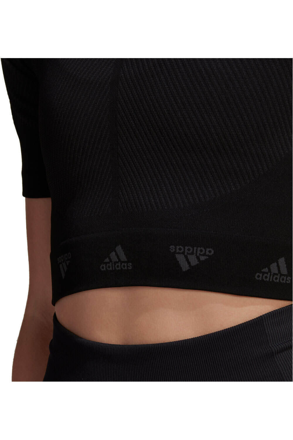 adidas camisetas fitness mujer Adidas WTR AEROKNIT T vista detalle adidas camisetas fitness mujer Adidas WTR AEROKNIT T vista detalle