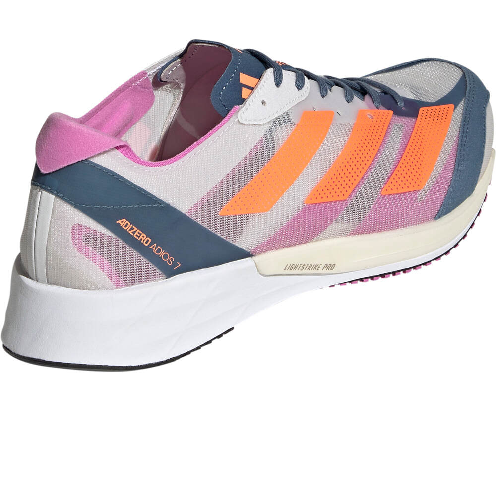 adidas zapatilla running hombre Adidas ADIZERO ADIOS 7 M vista trasera adidas zapatilla running hombre Adidas ADIZERO ADIOS 7 M vista trasera