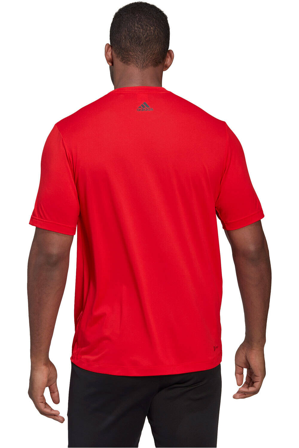 adidas camiseta fitness hombre Adidas T365 BOS TEE vista trasera adidas camiseta fitness hombre Adidas T365 BOS TEE vista trasera
