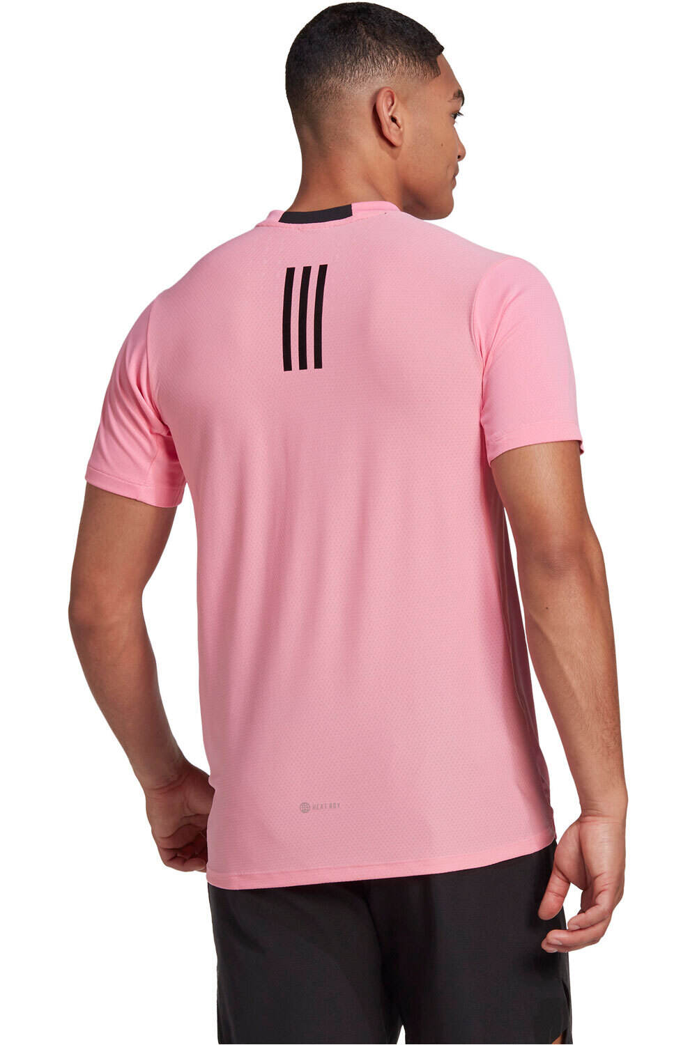 adidas camiseta fitness hombre Adidas M D4T HR TEE vista trasera adidas camiseta fitness hombre Adidas M D4T HR TEE vista trasera