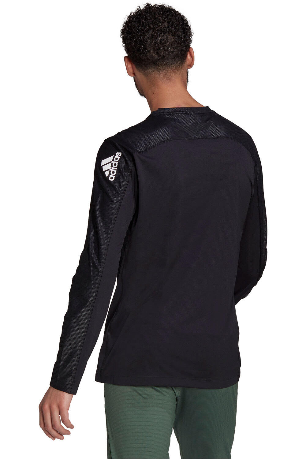 adidas camiseta fitness hombre Adidas WO PU LS T vista trasera adidas camiseta fitness hombre Adidas WO PU LS T vista trasera