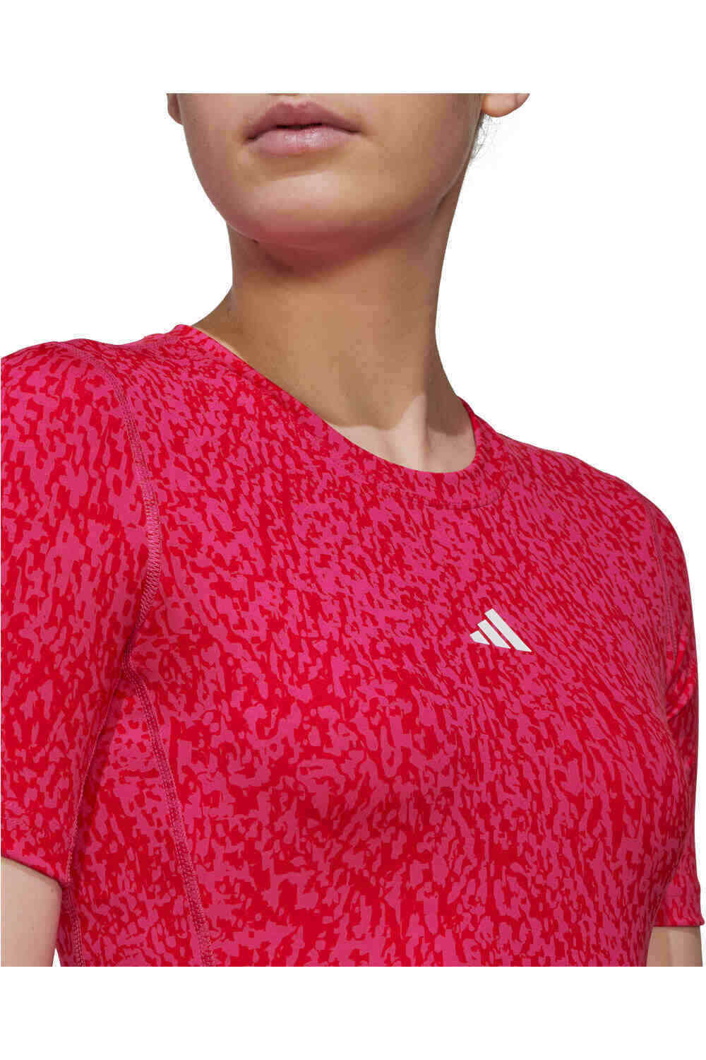 adidas camisetas fitness mujer Adidas TF AOP FITCRO T vista detalle adidas camisetas fitness mujer Adidas TF AOP FITCRO T vista detalle