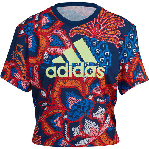 ADIDAS FARM GFX TEE azul