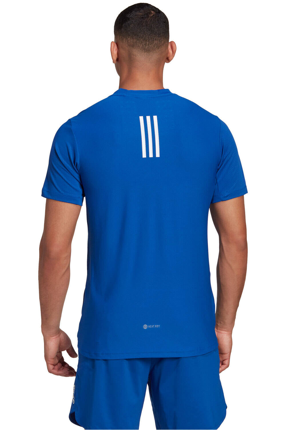 adidas camiseta fitness hombre Adidas M D4T HR TEE vista trasera adidas camiseta fitness hombre Adidas M D4T HR TEE vista trasera