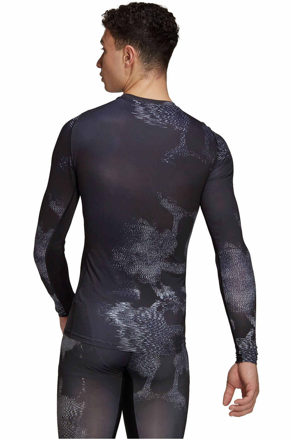 adidas camiseta fitness hombre Adidas TF HI LS TEE vista trasera adidas camiseta fitness hombre Adidas TF HI LS TEE vista trasera