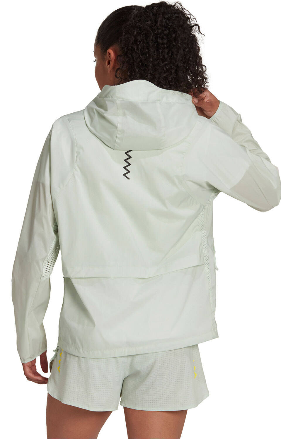 adidas CHAQUETA RUNNING MUJER Adidas RN FAST JKT vista trasera adidas CHAQUETA RUNNING MUJER Adidas RN FAST JKT vista trasera