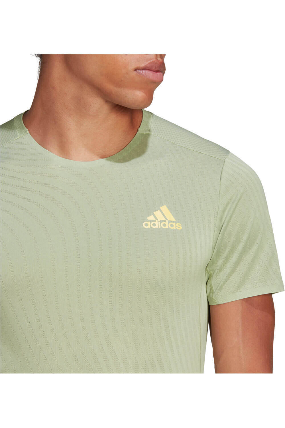 adidas camiseta técnica manga corta hombre Adidas ADIZERO SPEED T vista detalle adidas camiseta técnica manga corta hombre Adidas ADIZERO SPEED T vista detalle