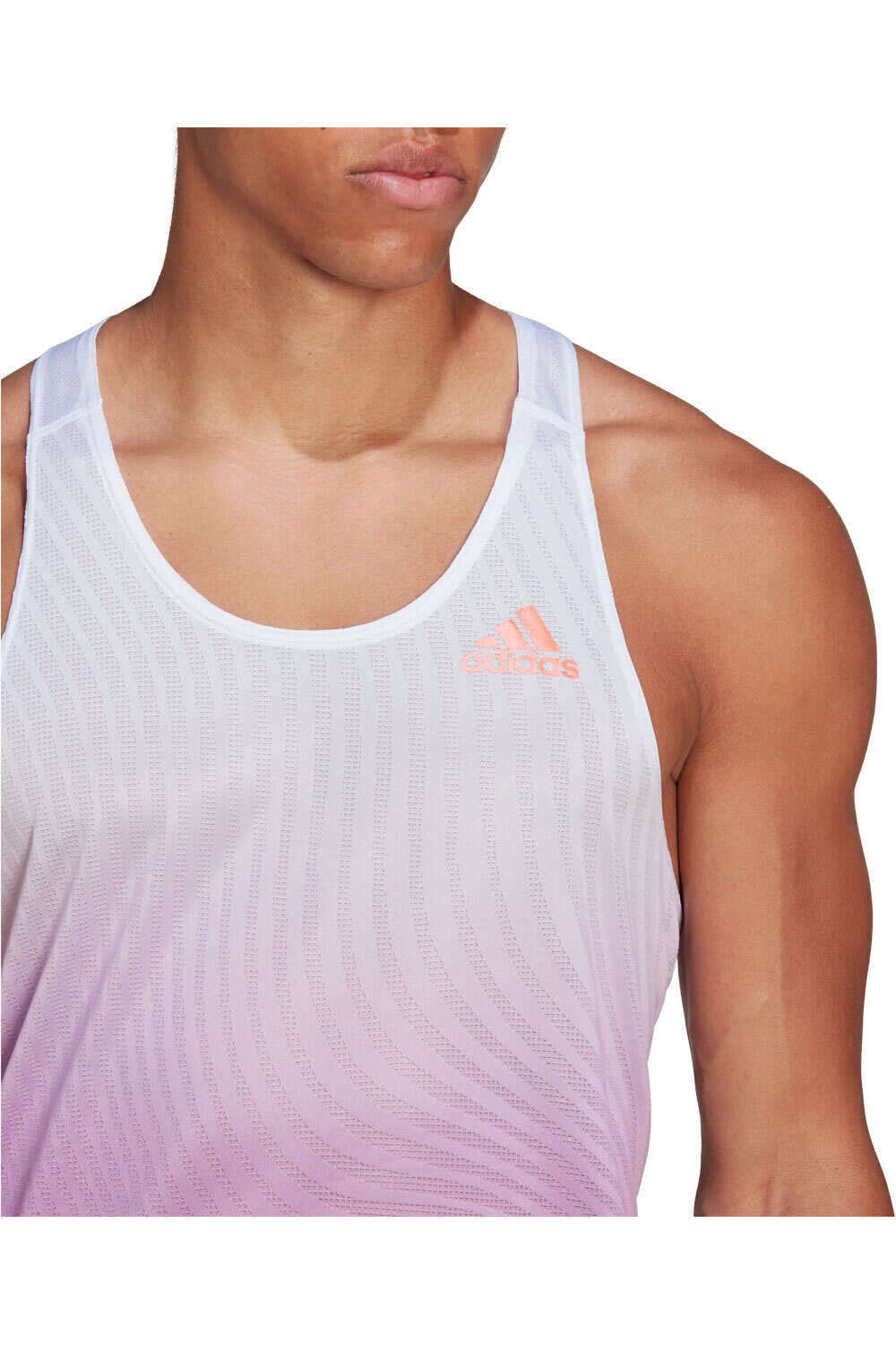 adidas camiseta entrenamiento sin mangas hombre Adidas ADIZERO SINGLET vista detalle adidas camiseta entrenamiento sin mangas hombre Adidas ADIZERO SINGLET vista detalle
