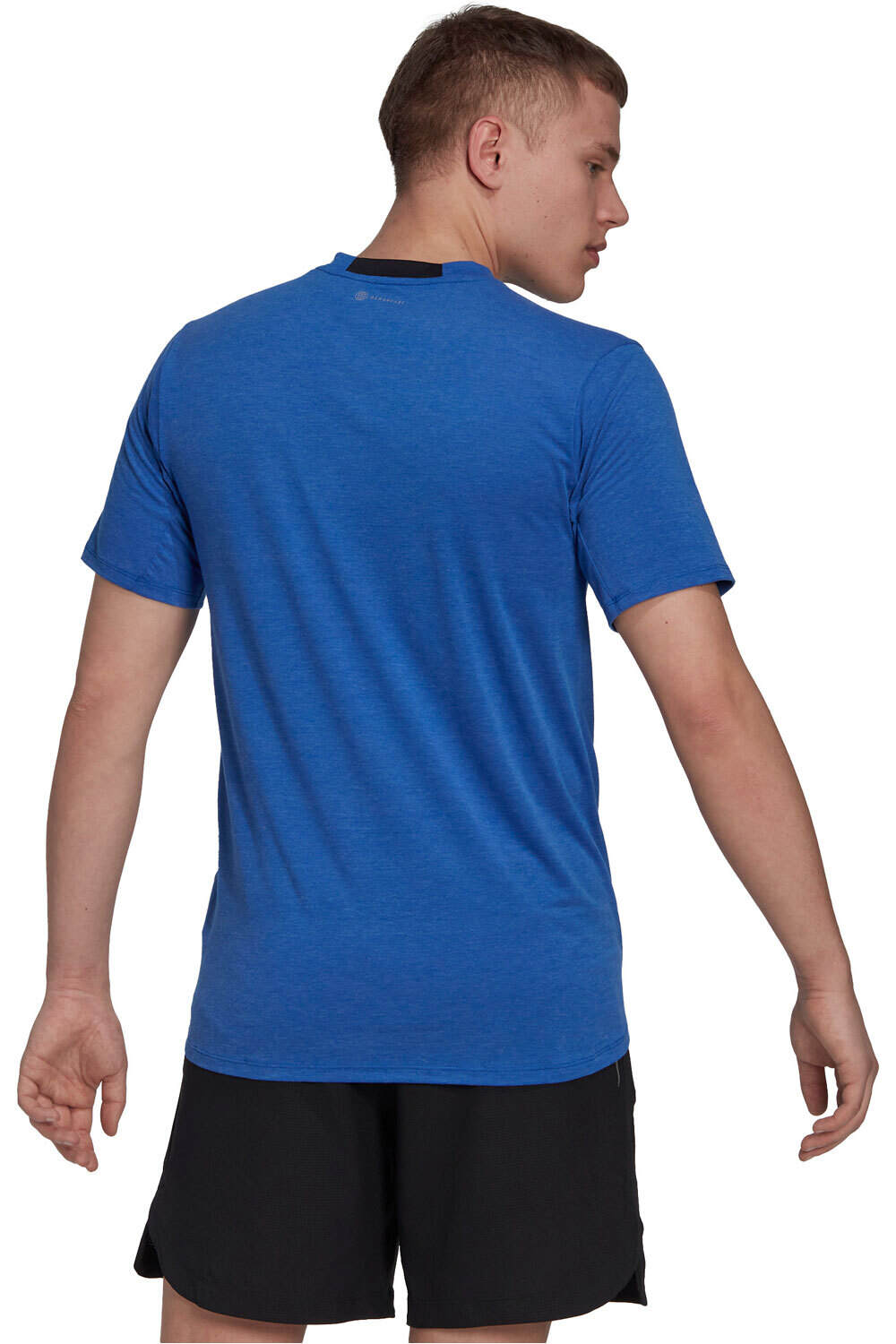 adidas camiseta fitness hombre Adidas M D4T TEE vista trasera adidas camiseta fitness hombre Adidas M D4T TEE vista trasera