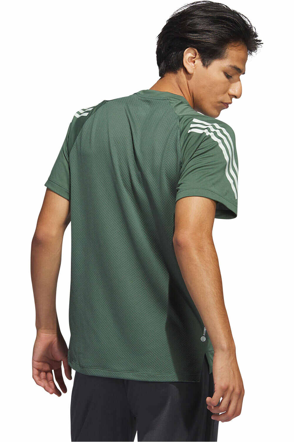 adidas camiseta fitness hombre Adidas M TI TEE vista trasera adidas camiseta fitness hombre Adidas M TI TEE vista trasera