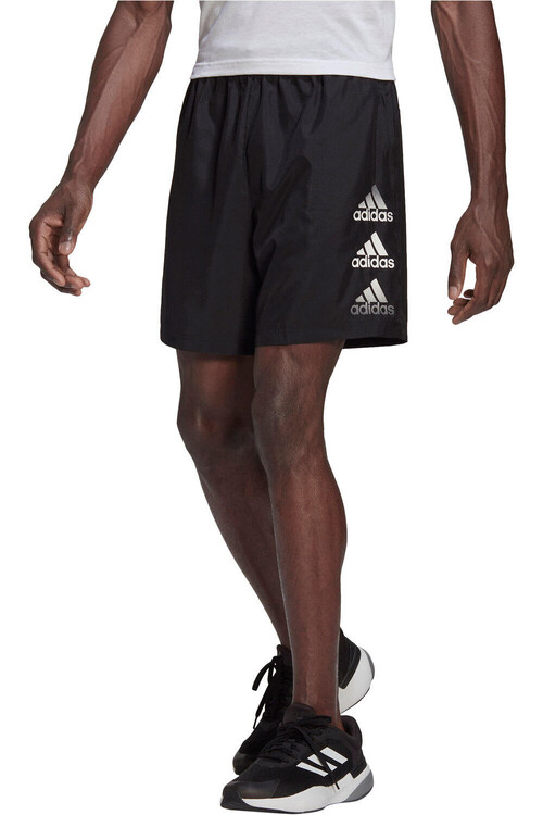 ADIDAS D2M LOGO SHORT negro