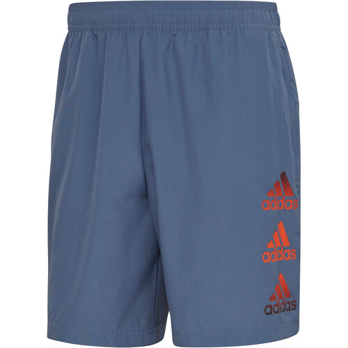 ADIDAS D2M LOGO SHORT gris