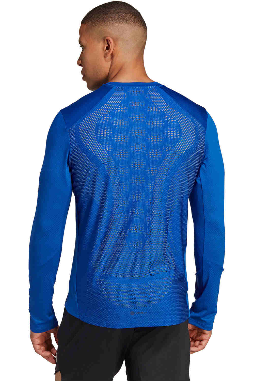 adidas camiseta fitness hombre Adidas HIIT LS TEE vista trasera adidas camiseta fitness hombre Adidas HIIT LS TEE vista trasera