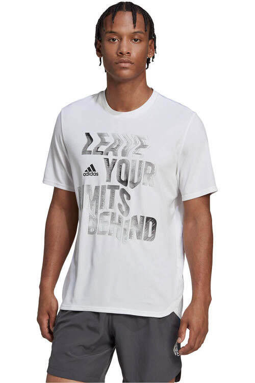 ADIDAS HIIT D4M SO TEE blanco