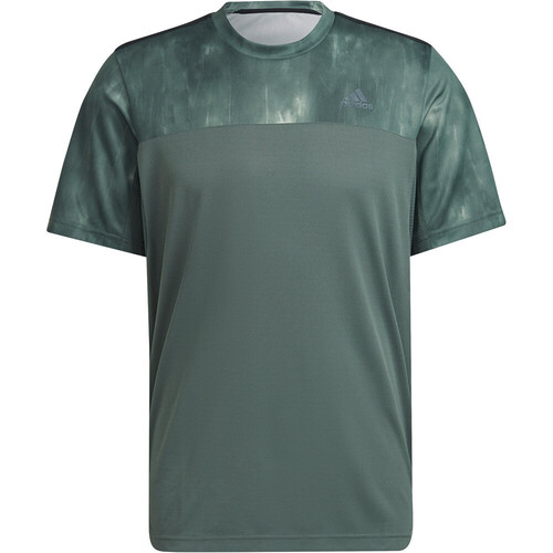 ADIDAS WO AOP TEE verde