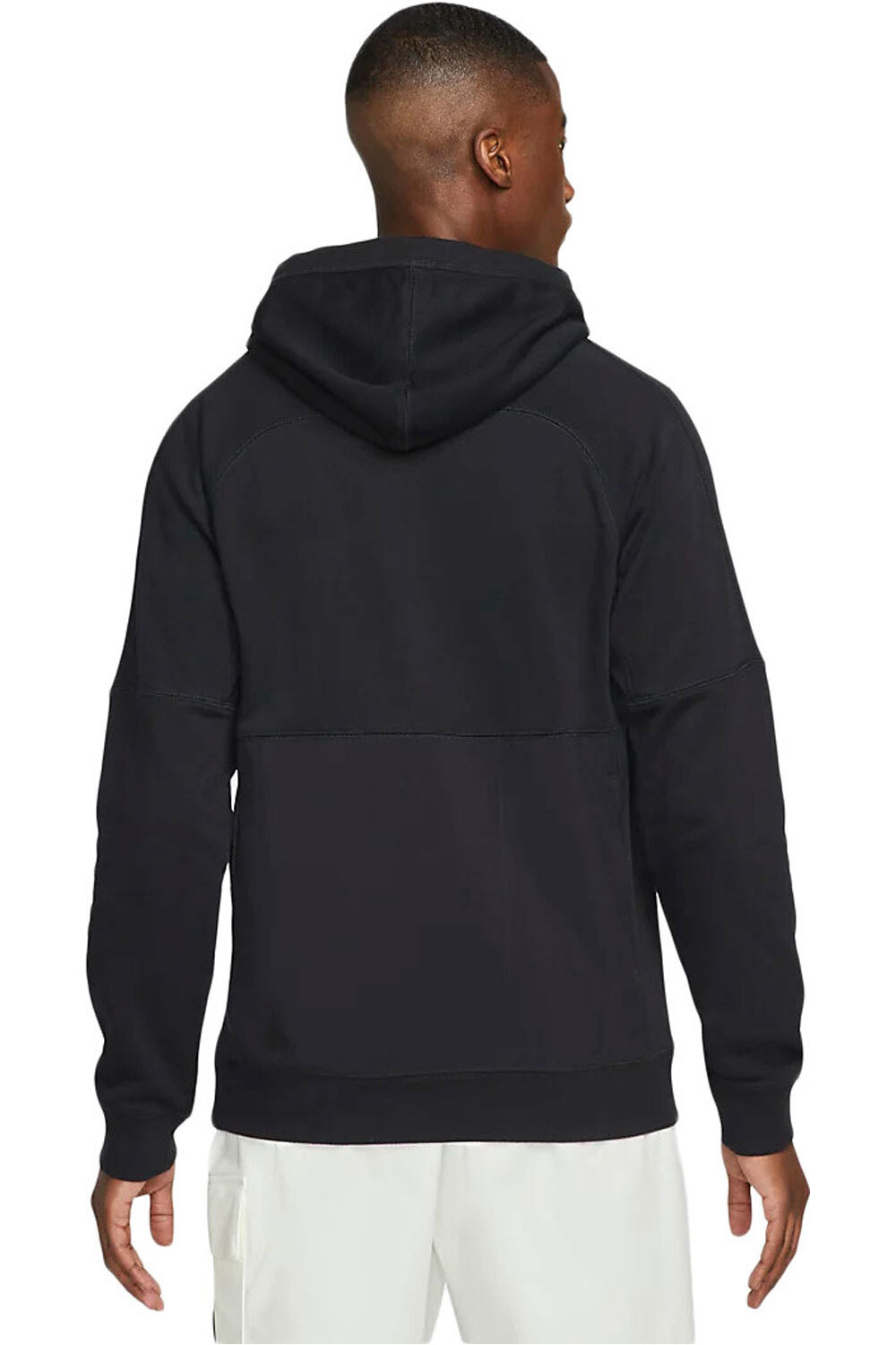 Nike sudadera entrenamiento fútbol Nike THFC M NK TRAVEL FLC HOODIE vista trasera Nike sudadera entrenamiento fútbol Nike THFC M NK TRAVEL FLC HOODIE vista trasera