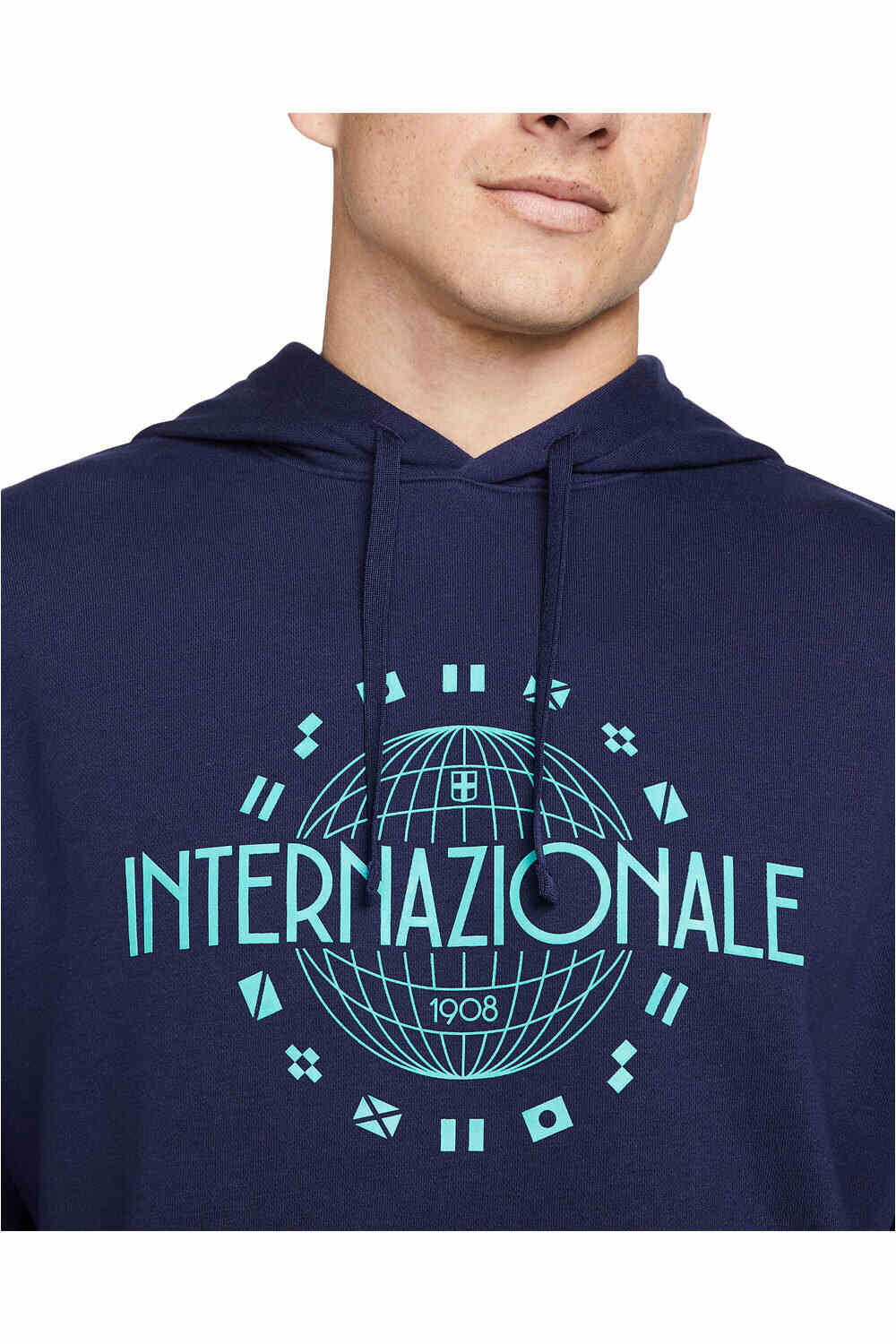 Nike sudadera entrenamiento fútbol Nike INTER M NK GFA FLC HOODIE FT vista detalle Nike sudadera entrenamiento fútbol Nike INTER M NK GFA FLC HOODIE FT vista detalle