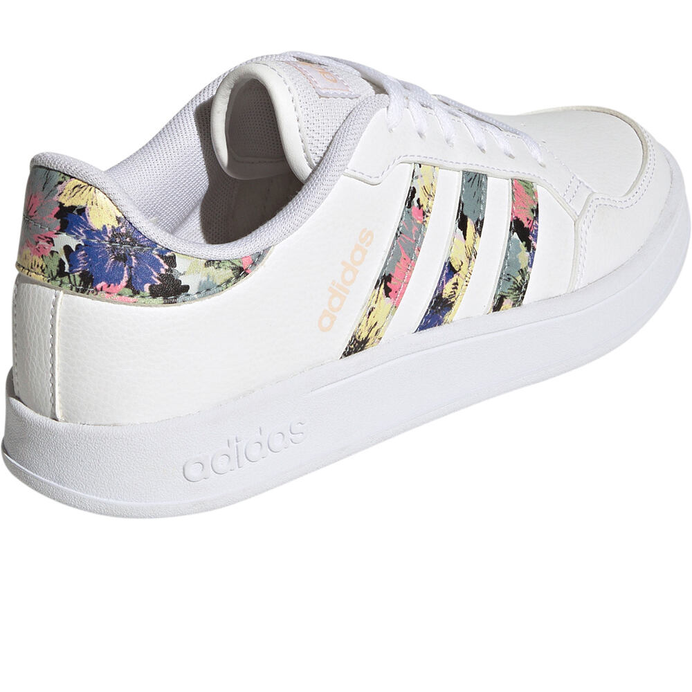 adidas zapatilla moda mujer Adidas BREAKNET vista trasera adidas zapatilla moda mujer Adidas BREAKNET vista trasera