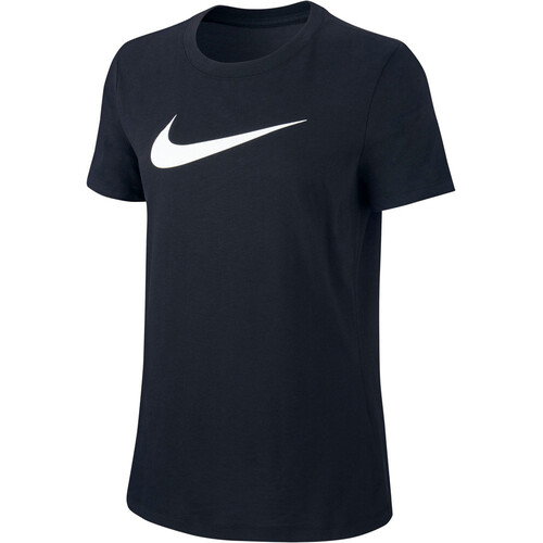 NIKE W NK DRY TEE DFC CREW blanco
