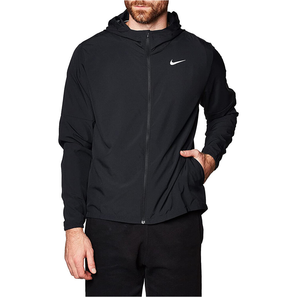 Nike CHAQUETA RUNNING HOMBRE Nike M NK DF RUN JKT vista frontal Nike CHAQUETA RUNNING HOMBRE Nike M NK DF RUN JKT vista frontal