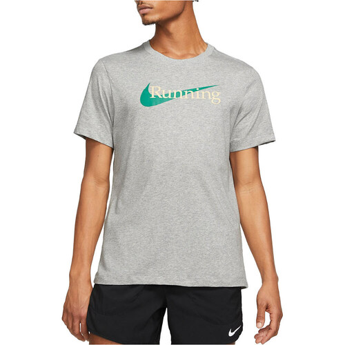 NIKE U NK DF TEE HBR gris