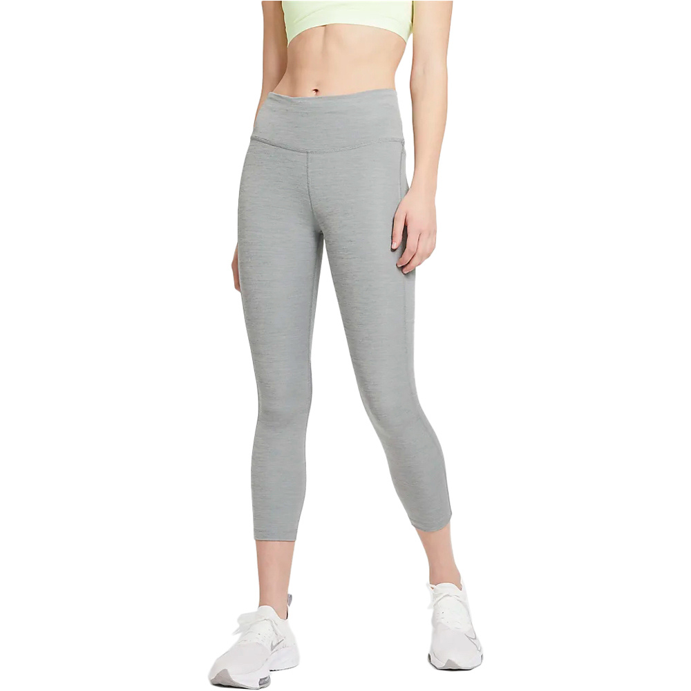 Nike malla pirata running mujer Nike W NK DF FAST CROP vista frontal Nike malla pirata running mujer Nike W NK DF FAST CROP vista frontal