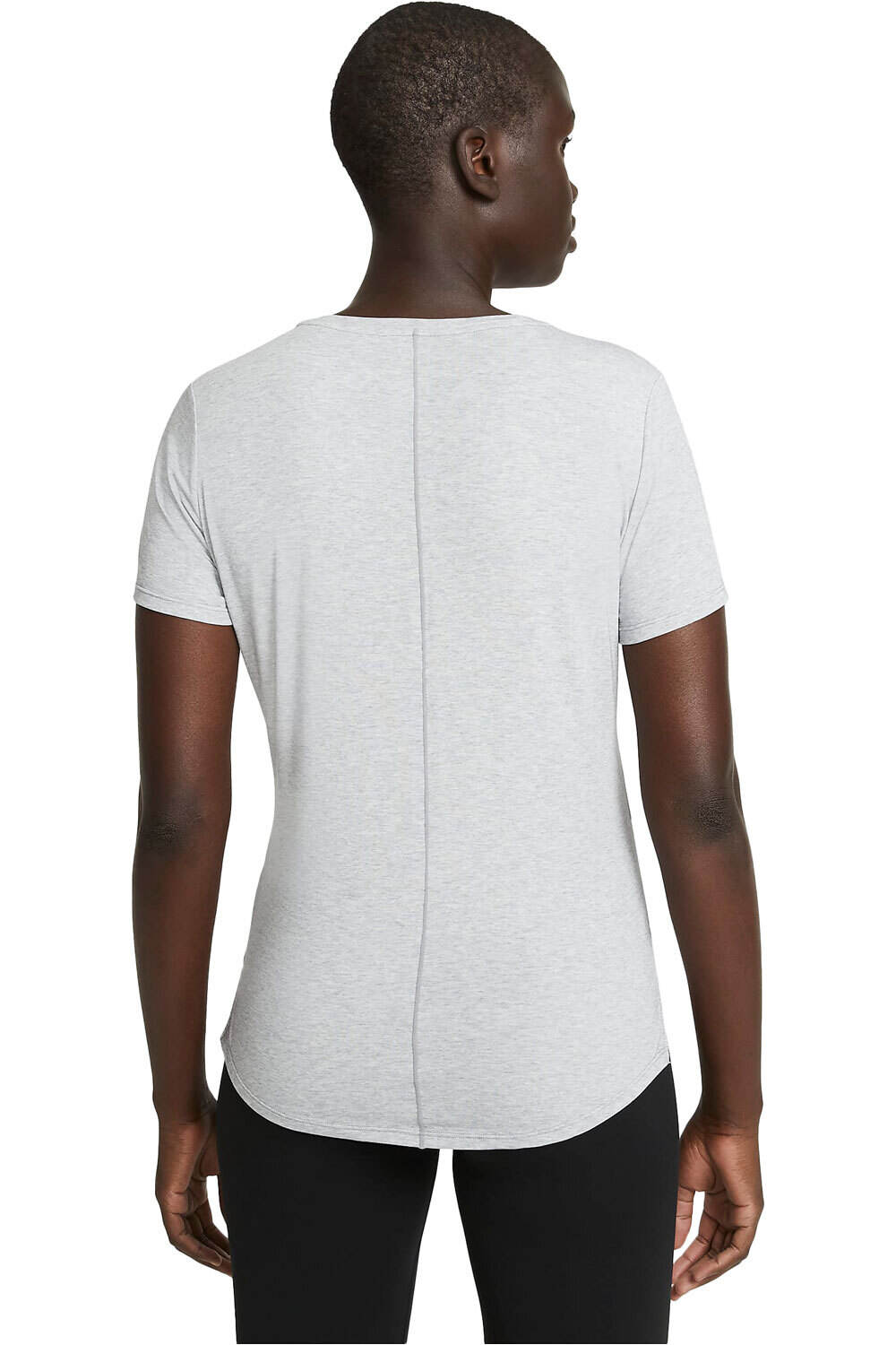 Nike camisetas fitness mujer Nike W NK ONE LUXE DF SS STD TOP vista trasera Nike camisetas fitness mujer Nike W NK ONE LUXE DF SS STD TOP vista trasera