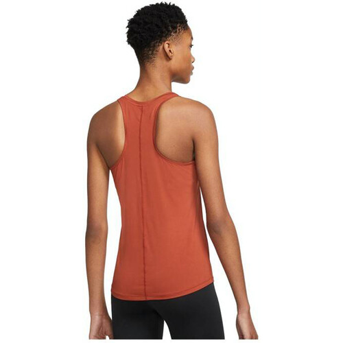 NIKE W NK ONE DF SLIM TANK rojo